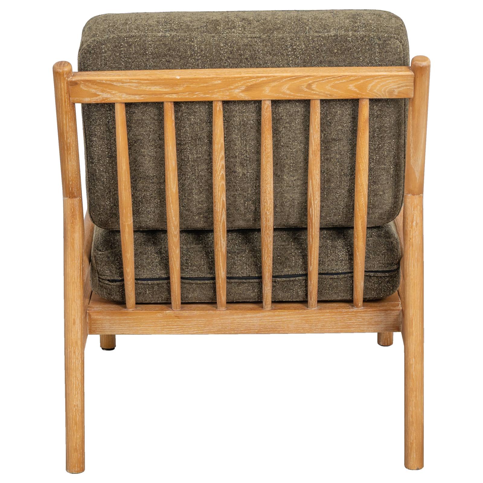 Sasha Fabric Occasional Chair, Moss Green