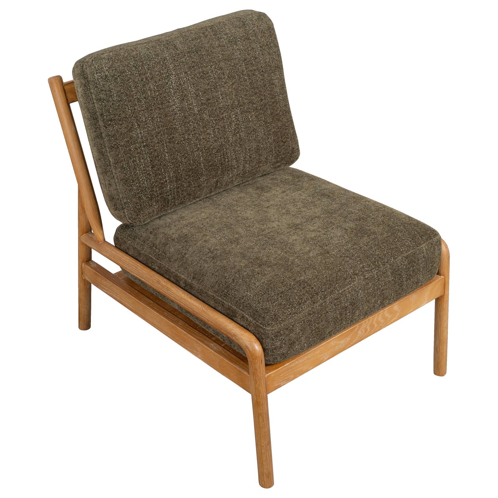 Sasha Fabric Occasional Chair, Moss Green