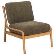 Sasha Fabric Occasional Chair, Moss Green