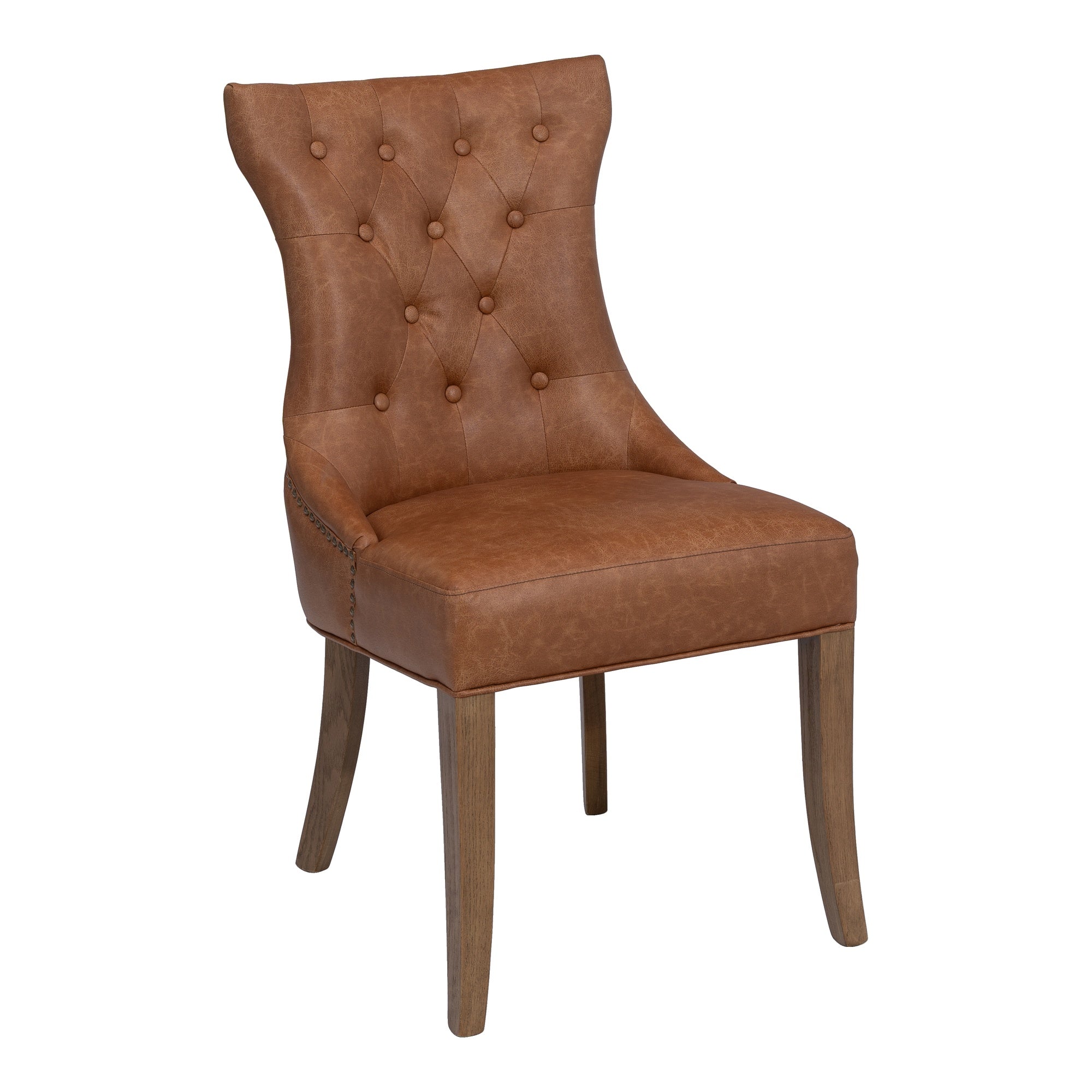 Windale Leather Dining Chair, Vintage Vegan