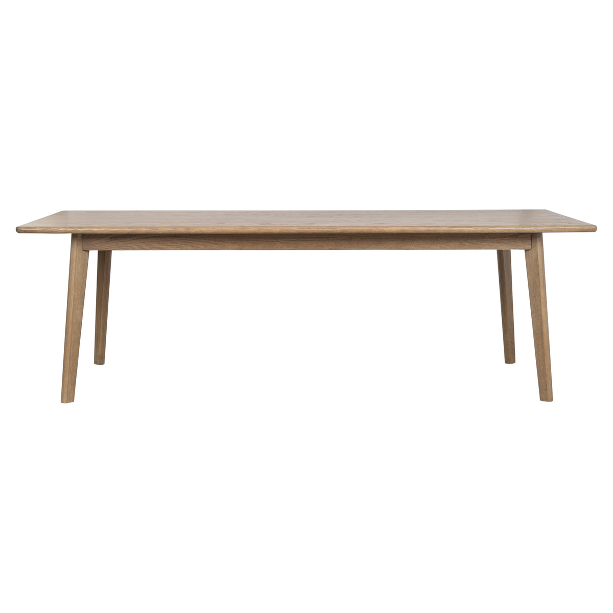 Harlow 240cm Oak Dining Table, Natural
