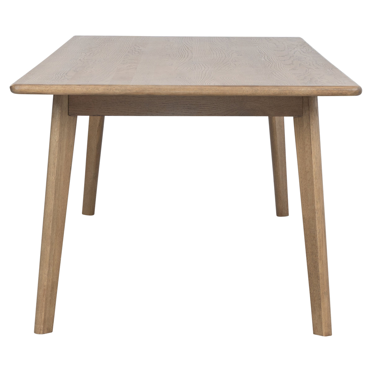 Harlow 240cm Oak Dining Table, Natural
