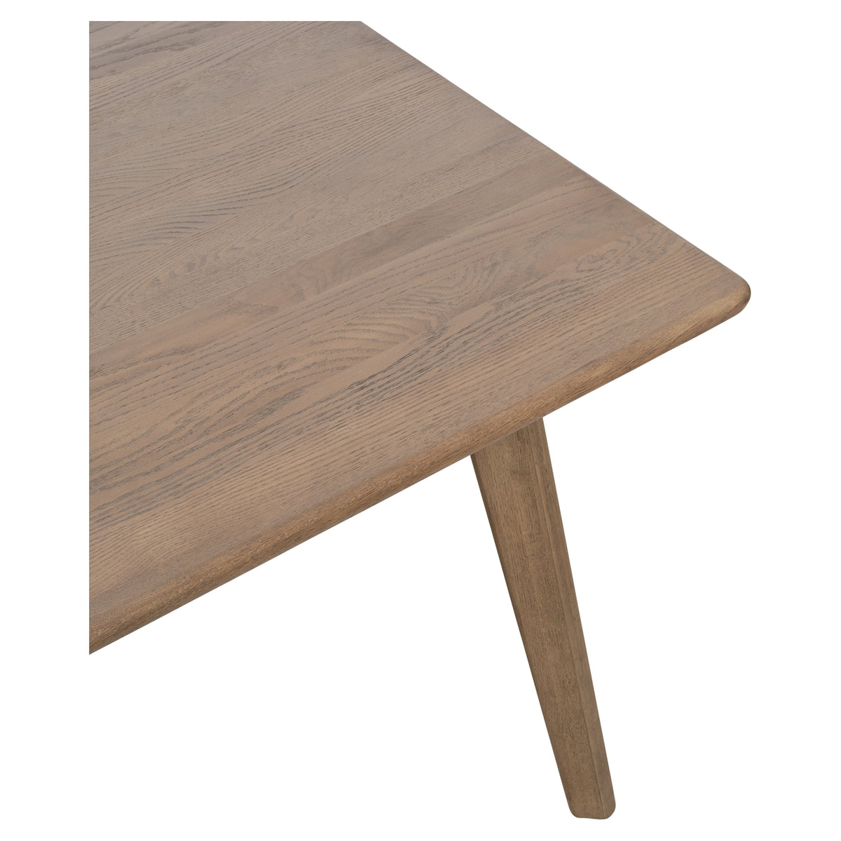 Harlow 240cm Oak Dining Table, Natural