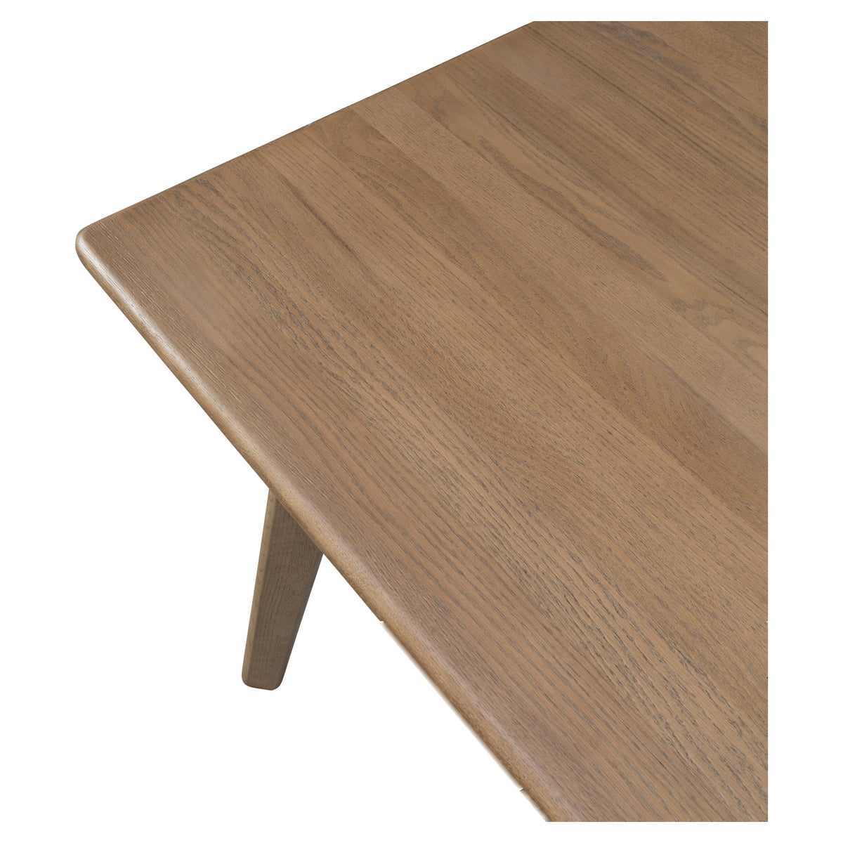 Harlow 240cm Oak Dining Table, Natural