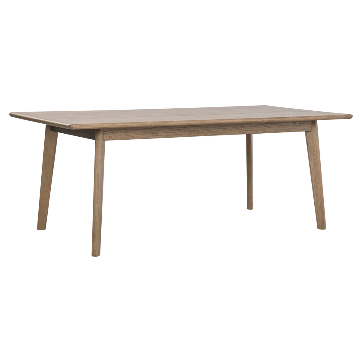 Harlow 200cm Oak Dining Table, Natural