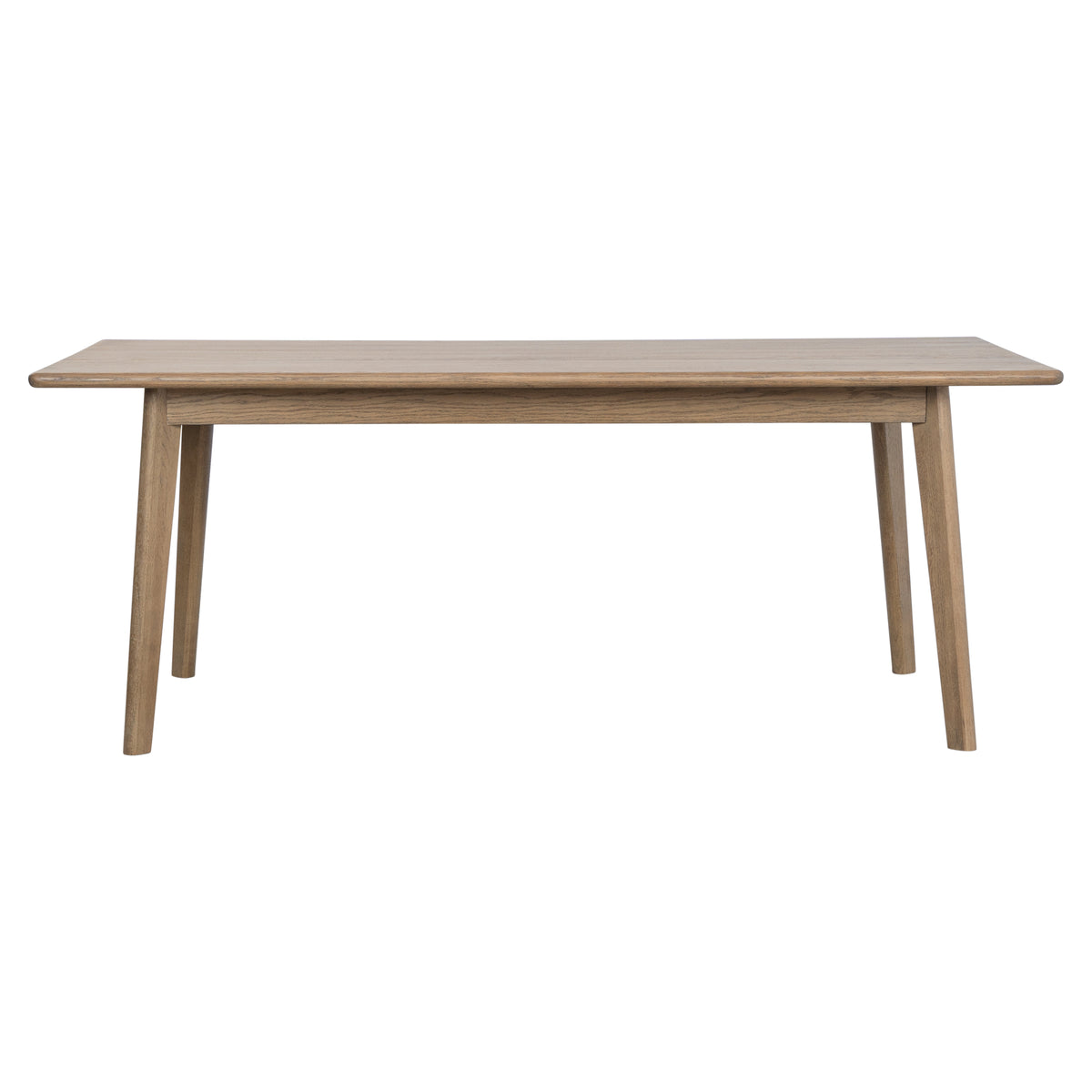 Harlow 200cm Oak Dining Table, Natural