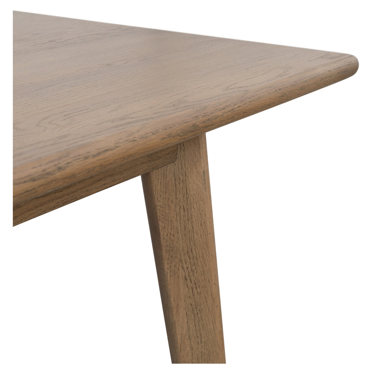 Harlow 200cm Oak Dining Table, Natural