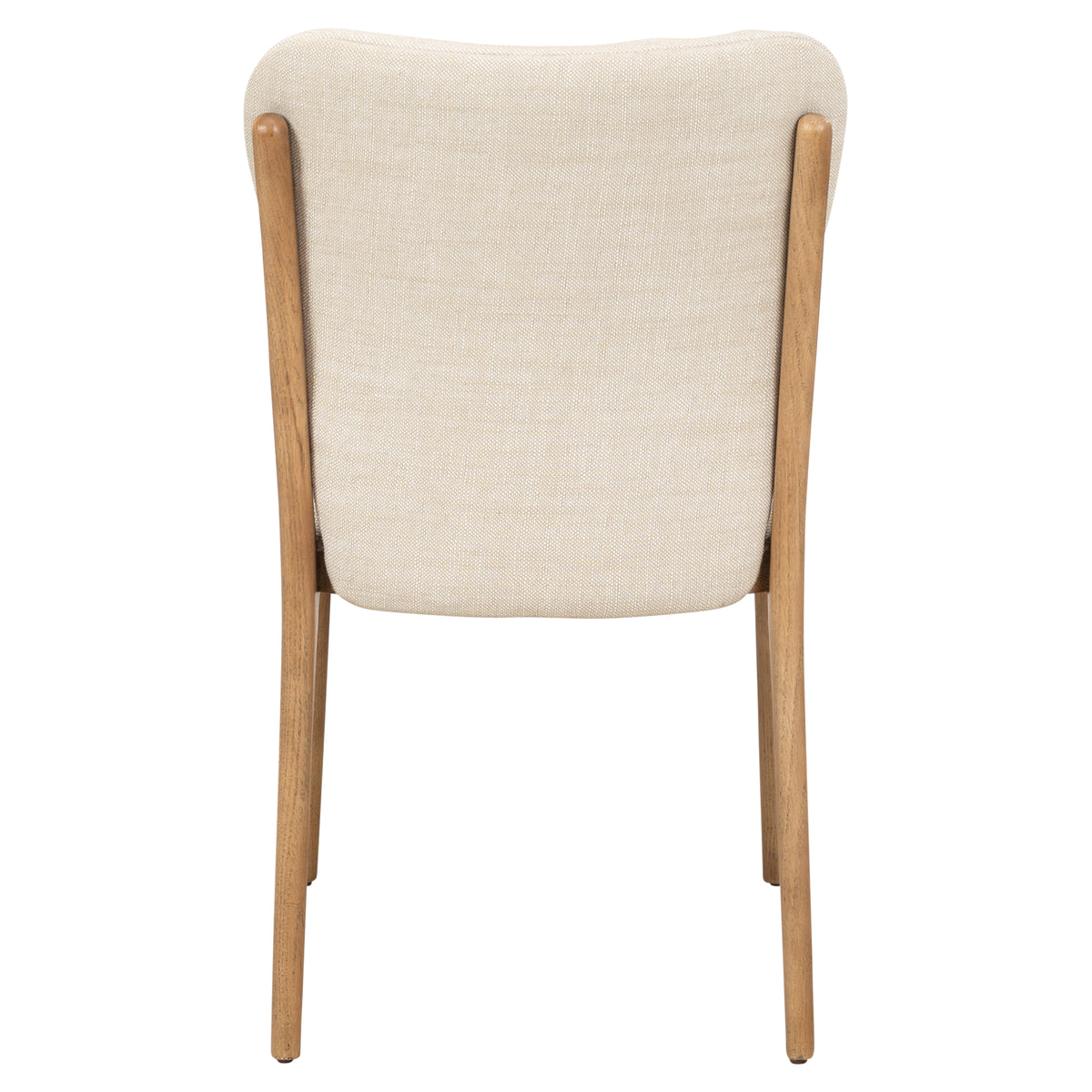 Rowena 82cm Ash Wood Dining Chair, Stone