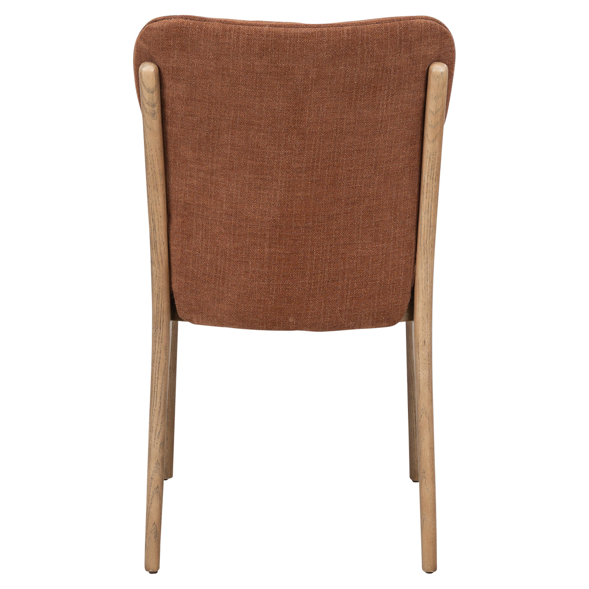 Rowena 82cm Ash Wood Dining Chair, Rust