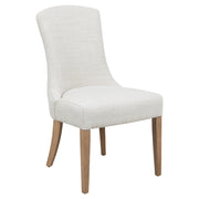 Merritt 92cm Ash Wood Dining Chair, Stone