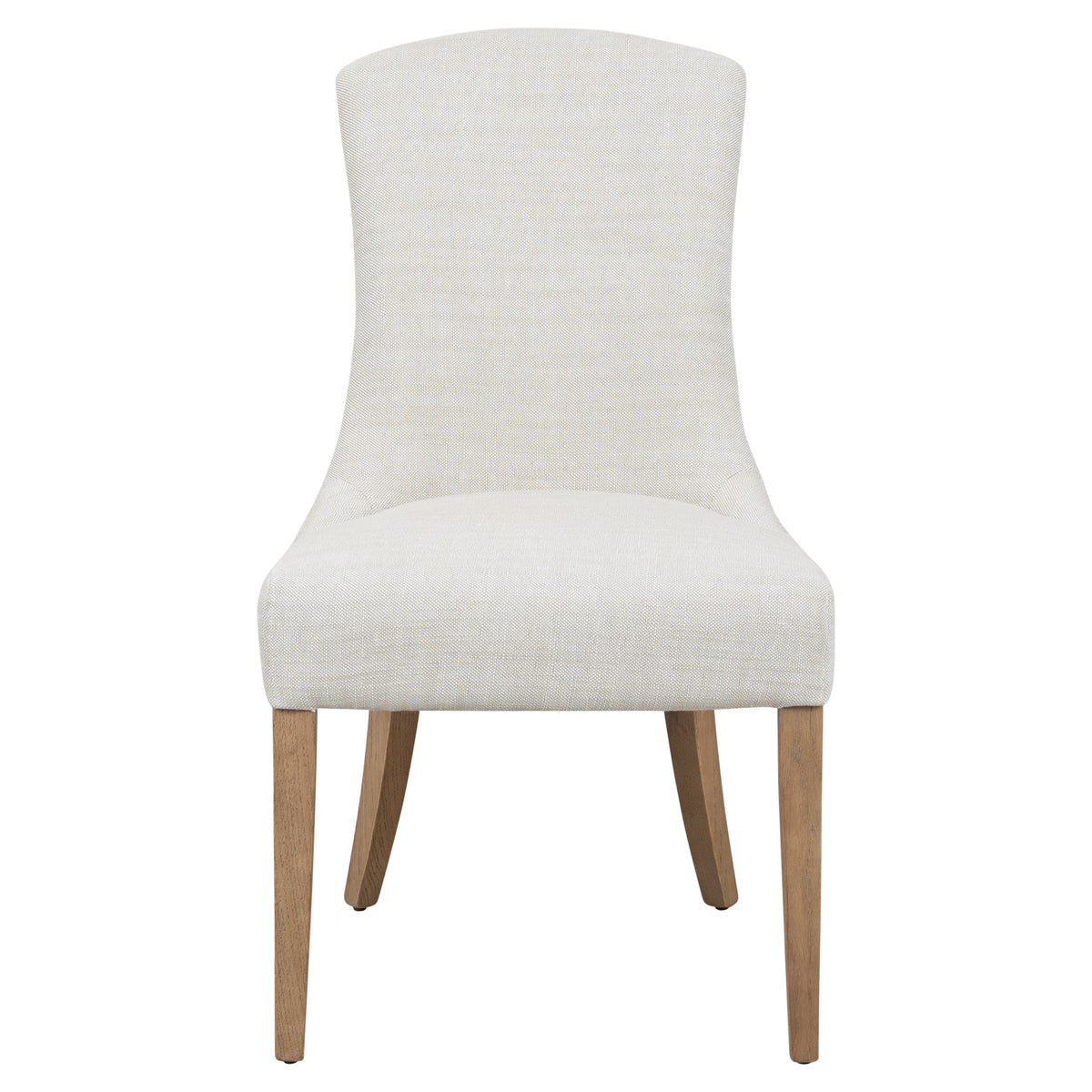 Merritt 92cm Ash Wood Dining Chair, Stone