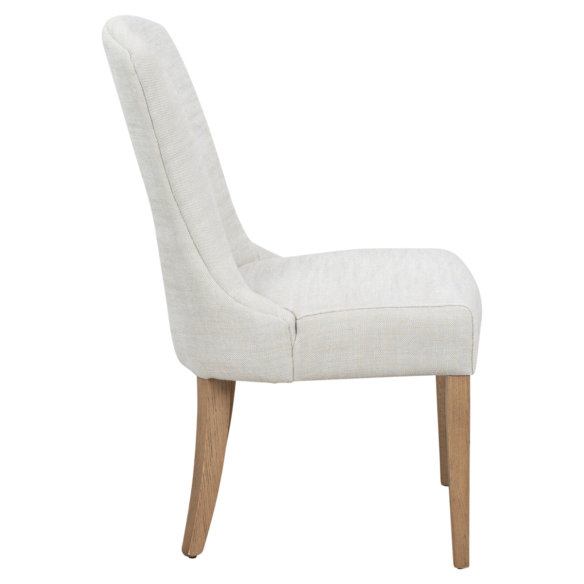 Merritt 92cm Ash Wood Dining Chair, Stone