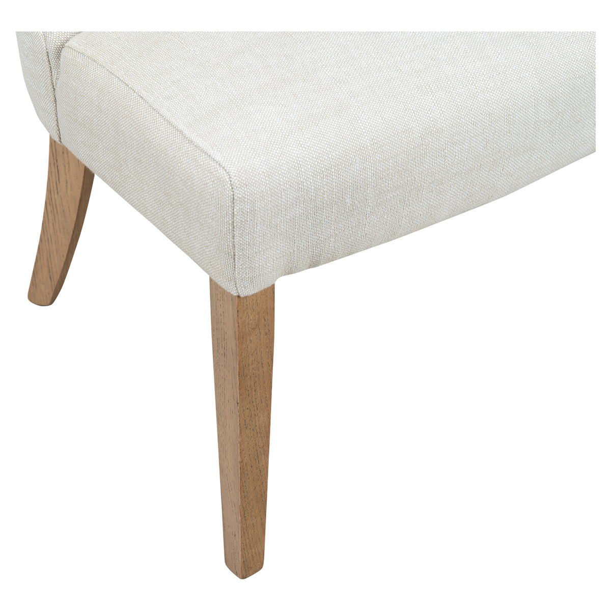 Merritt 92cm Ash Wood Dining Chair, Stone