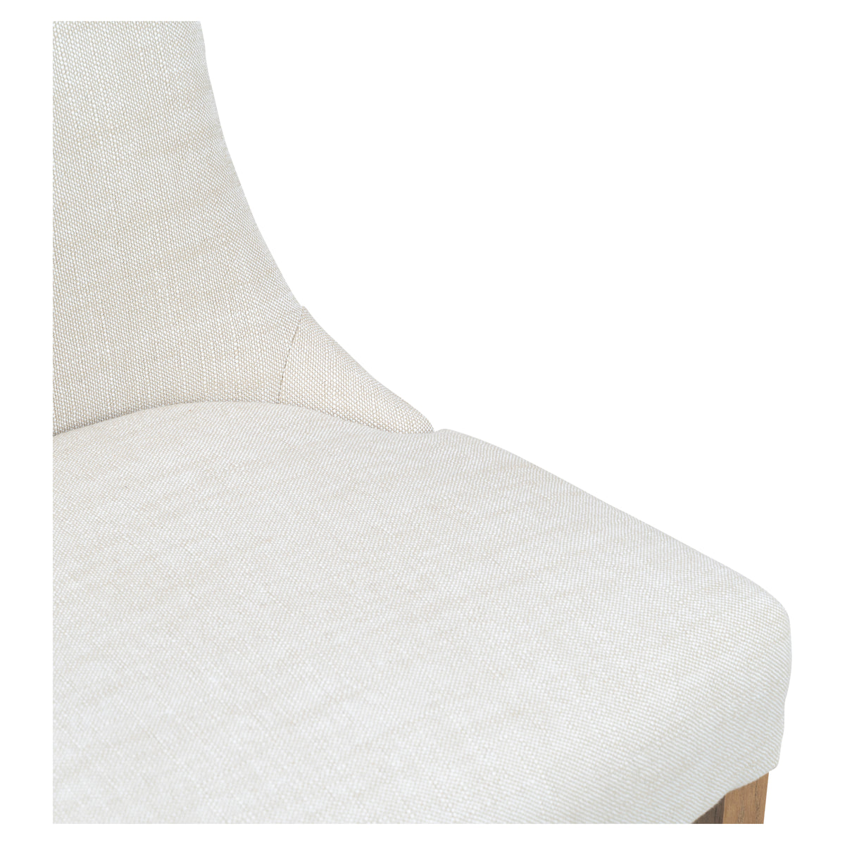 Merritt 92cm Ash Wood Dining Chair, Stone