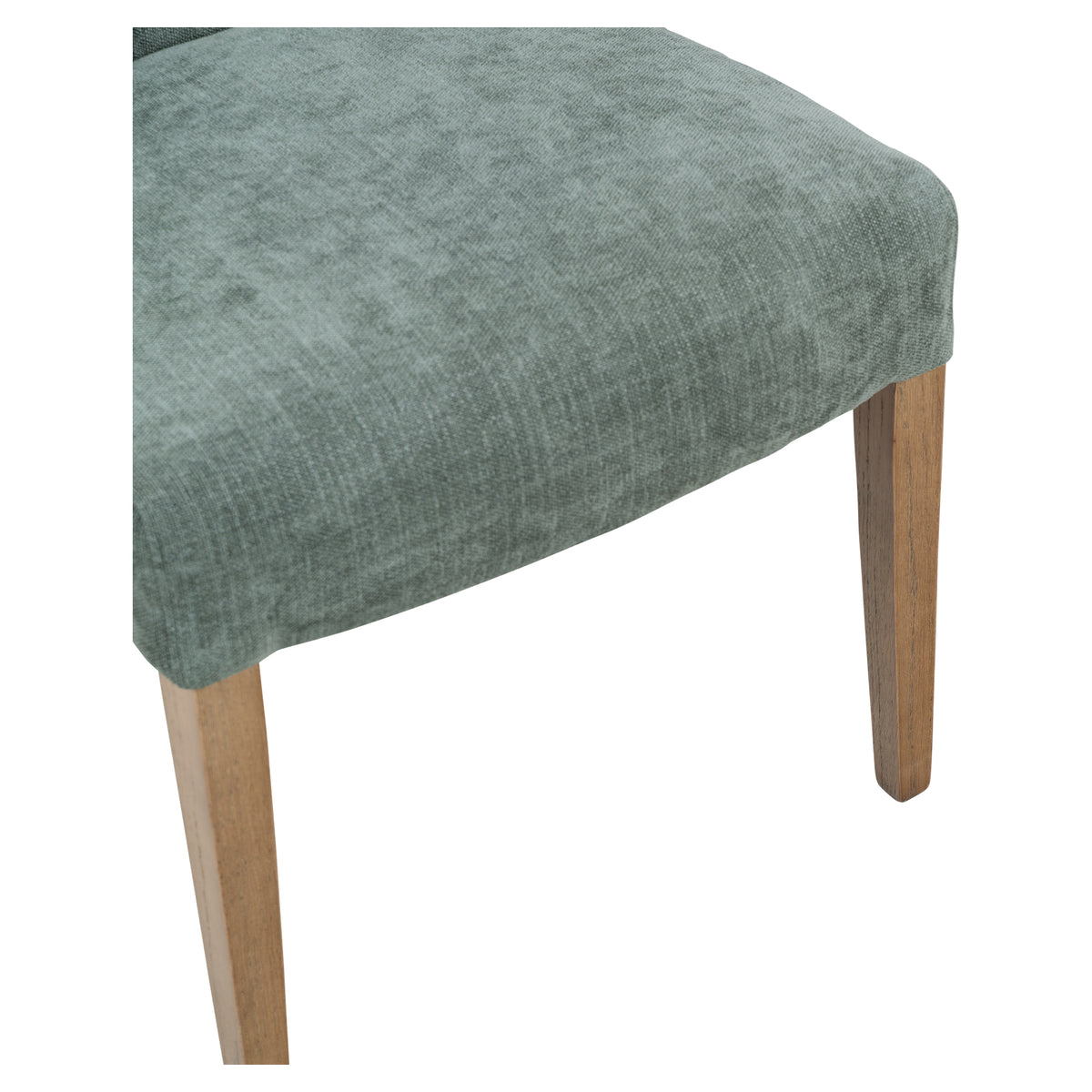 Merritt 92cm Ash Wood Dining Chair, Forest Green