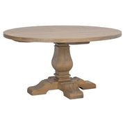 Estelle 150cm Oak Round Dining Table, Natural