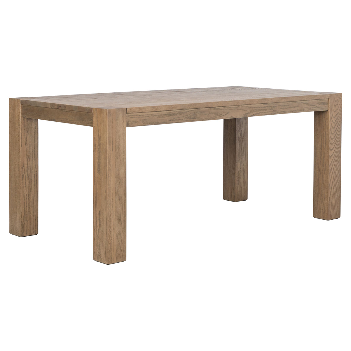 Blak 180cm Oak Dining Table, Natural