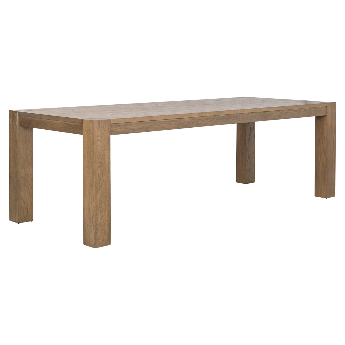 Gengo 240cm Oak Dining Table, Natural