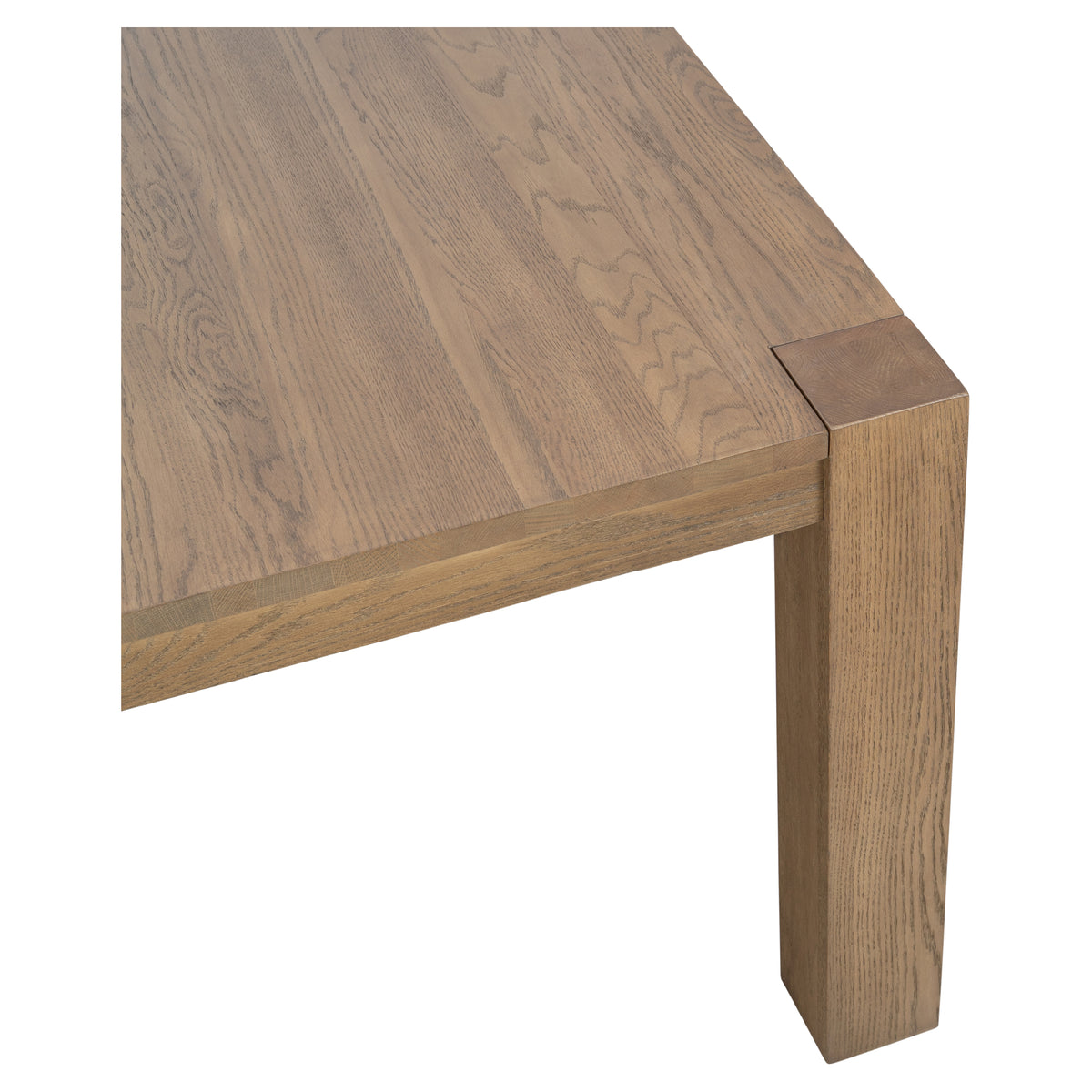 Gengo 240cm Oak Dining Table, Natural