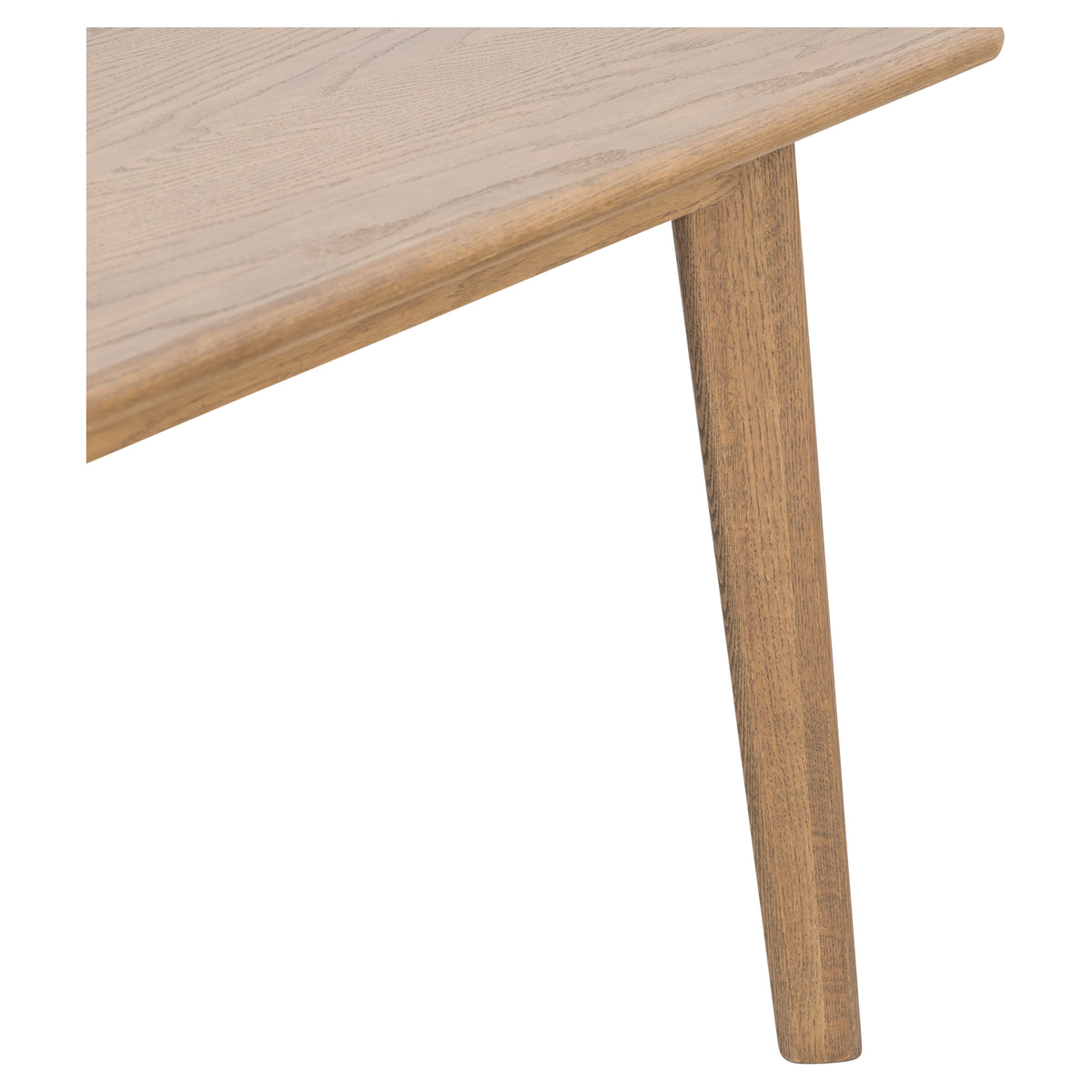 Harlow 180cm Oak Dining Table, Natural