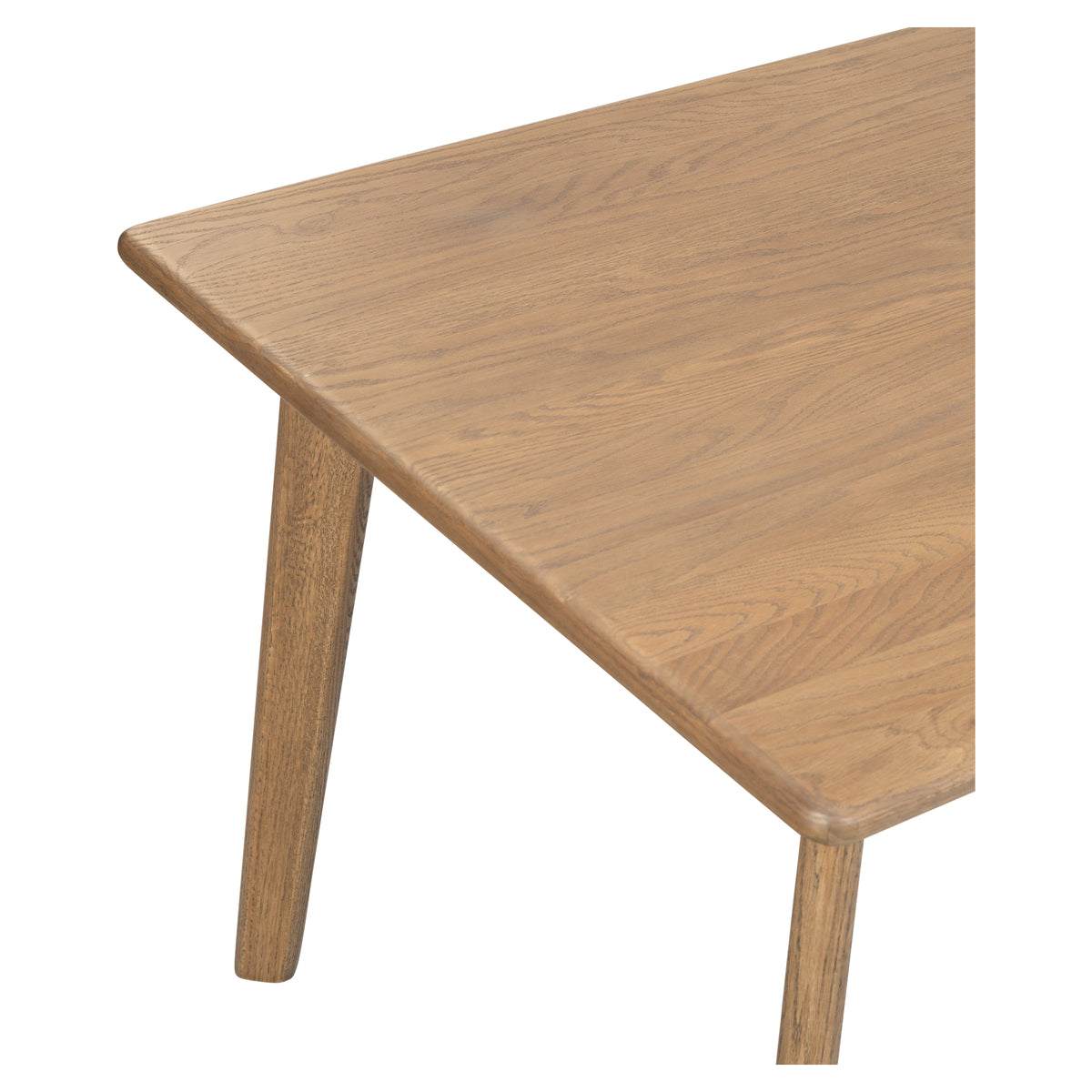 Harlow 180cm Oak Dining Table, Natural