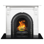 Evandale Mantel, White