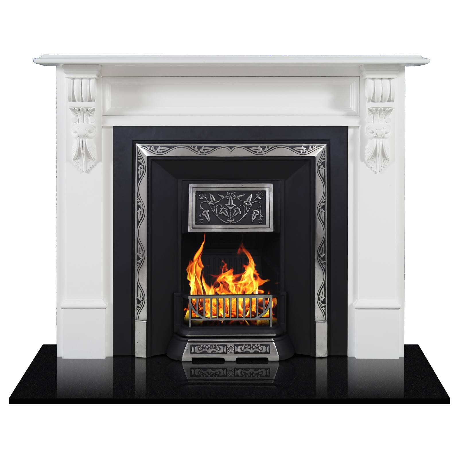 York Mantel, White