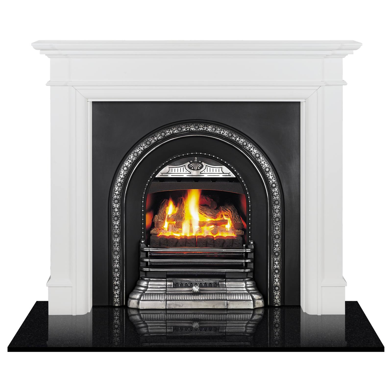 Alston Mantel, White