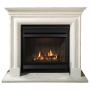 Chloe Marble Mantel, Statuary White