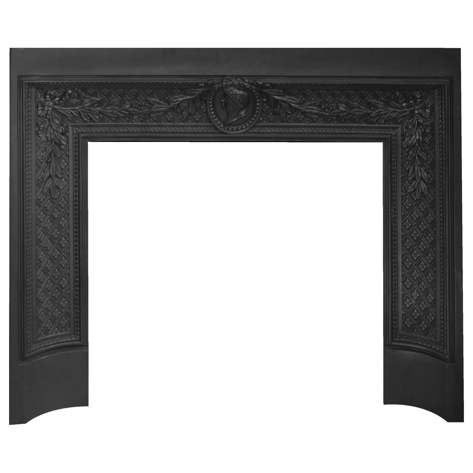 Fascia Paris 1110x960mm Black