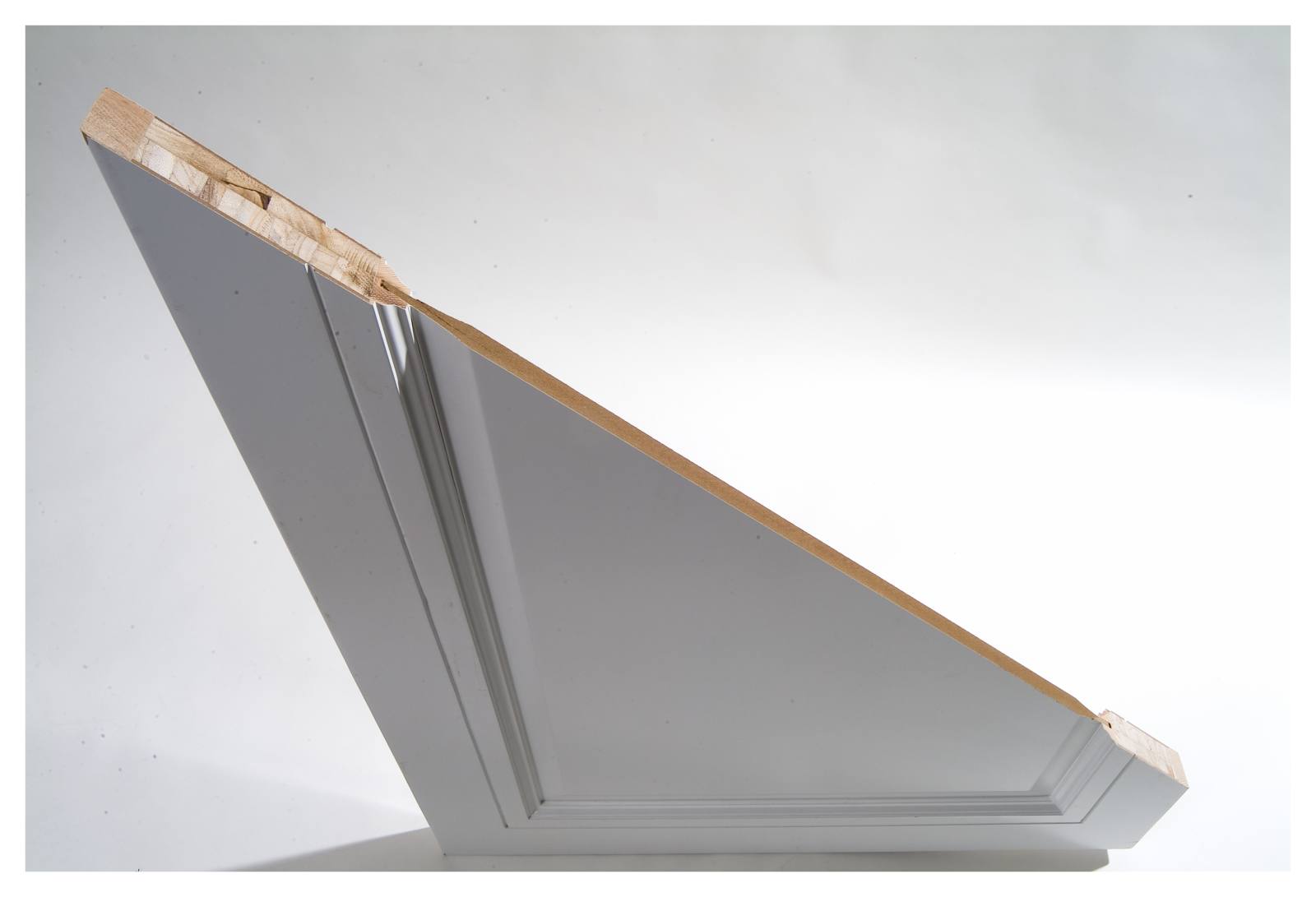 Bordeaux Internal 3 Panel 82 Door, MDF White Prime