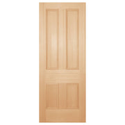 Nicholson Internal 4 Panel 77cm Door, Raw Hemlock