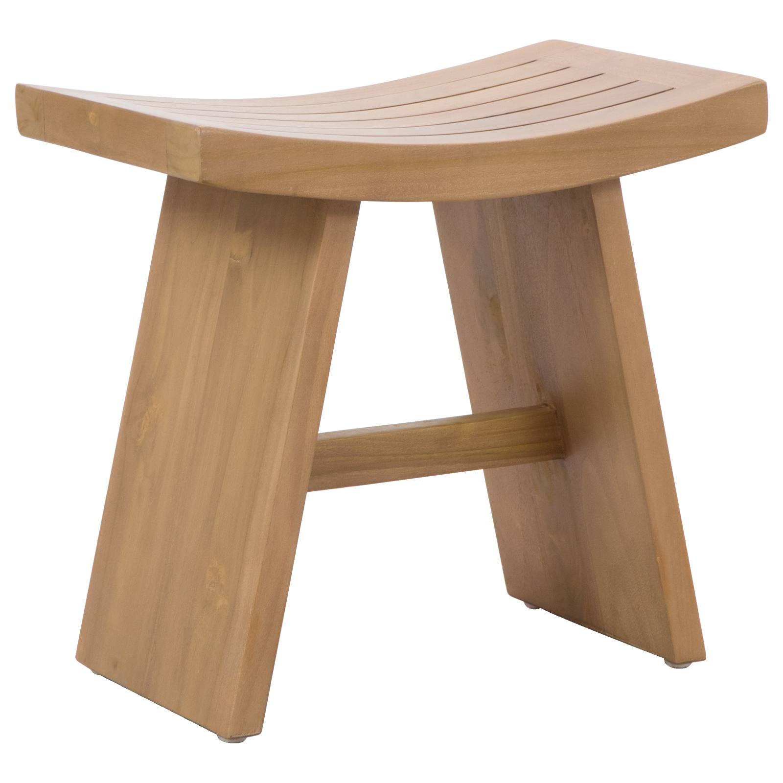 Zara Teak Stool, Natural