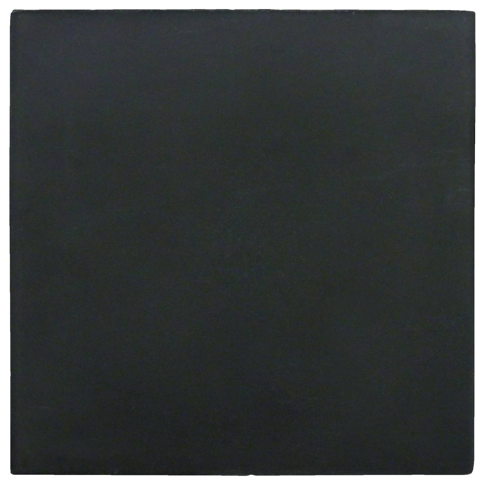 Plain 20x20 Cement Encaustic Tile, Black