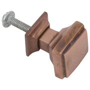 Everly Small Cupboard Knob, Polished Copper