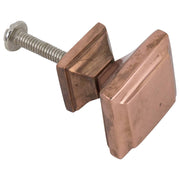 Ridley Small Cupboard Knob, Polished Copper