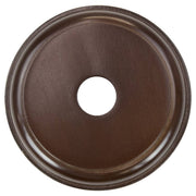 Round Single Switch Block, Polished Birch
