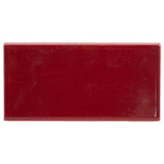 English Hearth Tile Burgundy 6 x 3" 152 x 76mm