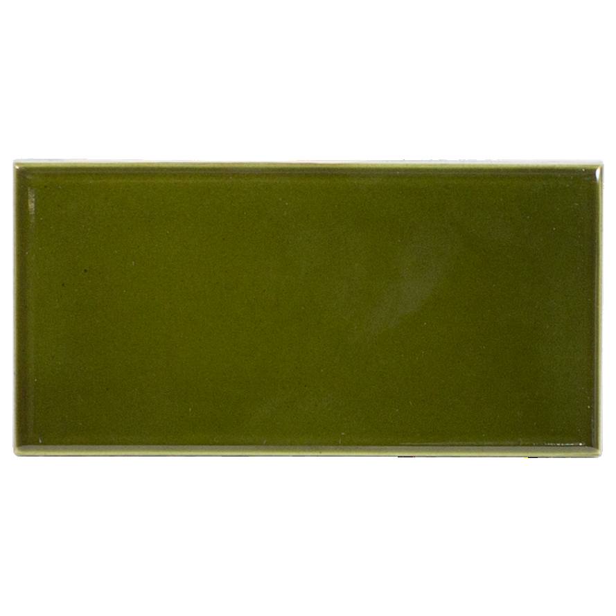 English Hearth Tile Jade 6 x 3" 152 x 76mm
