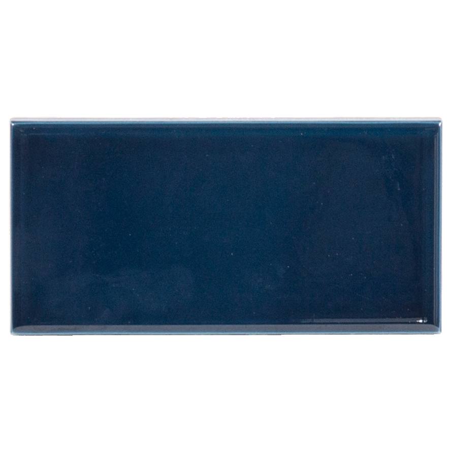 English Hearth Tile Midnight Blue 6 x 3" 152 x 76mm