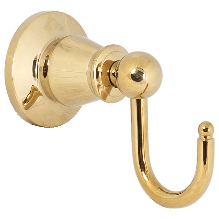 Noosa Single Robe Hook, Gold