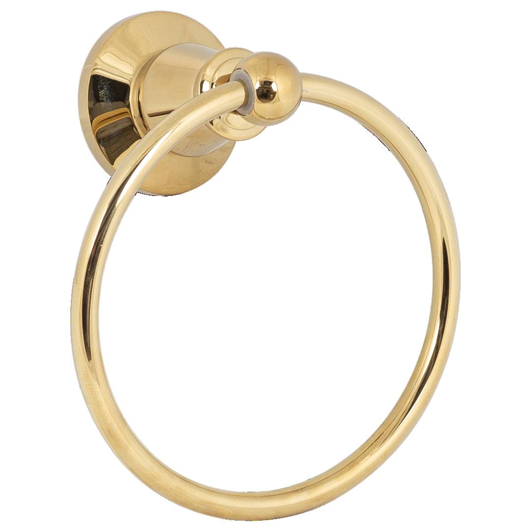 Noosa Towel Ring, Gold