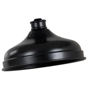 Albany 200mm Bush Shower Head Only, Black