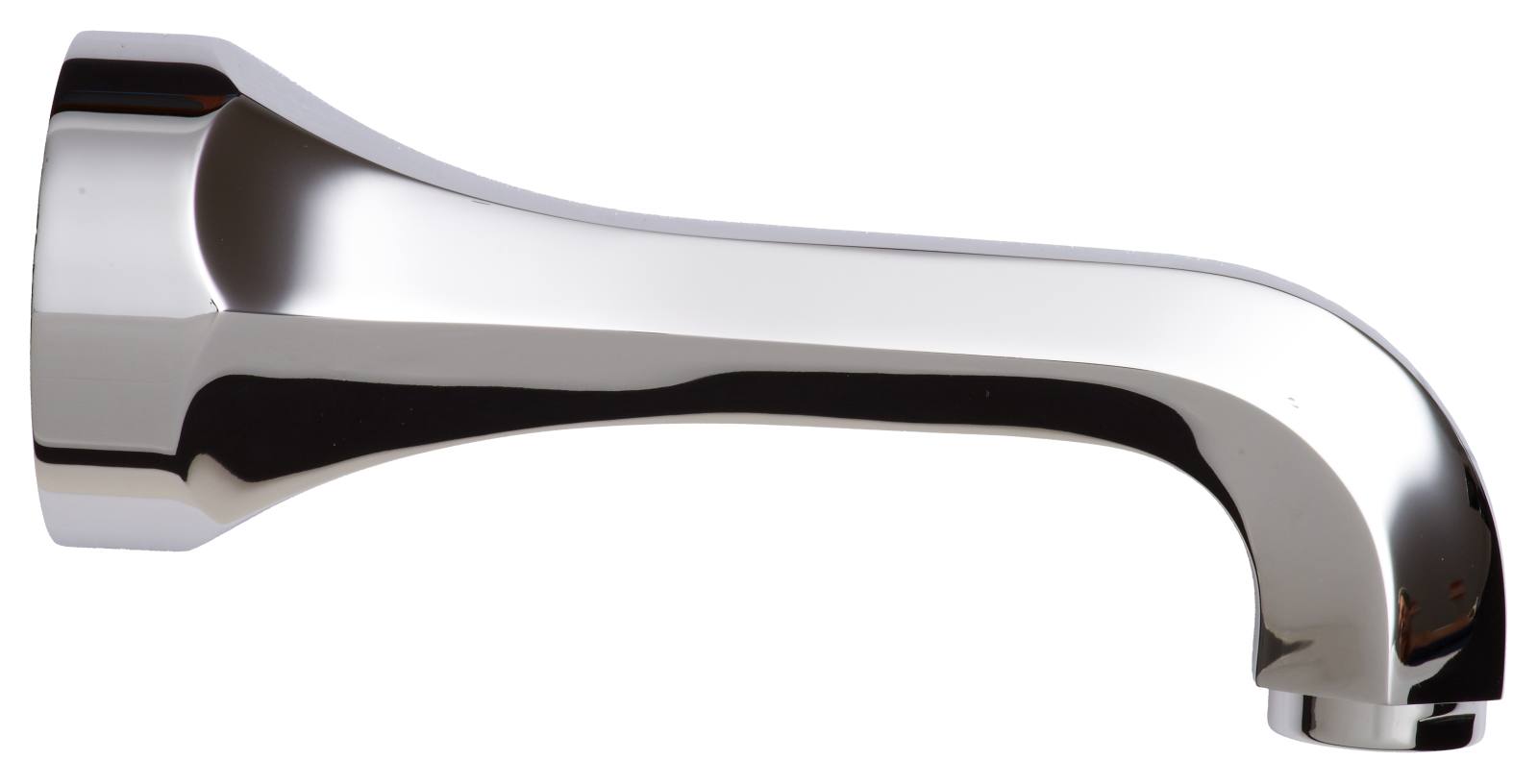 Astor Wall Mount Bath Spout, Chrome PVD