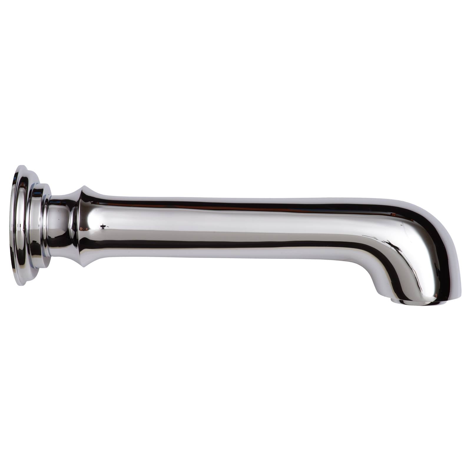 Classic Wall Mount Bath Spout, Chrome PVD