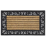 Coir Rubber Scroll Door Mat