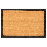 Vivaldi PVC Backed Door Mat, Natural & Black