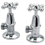 Noosa Washing Machine Cocks Pair, Chrome