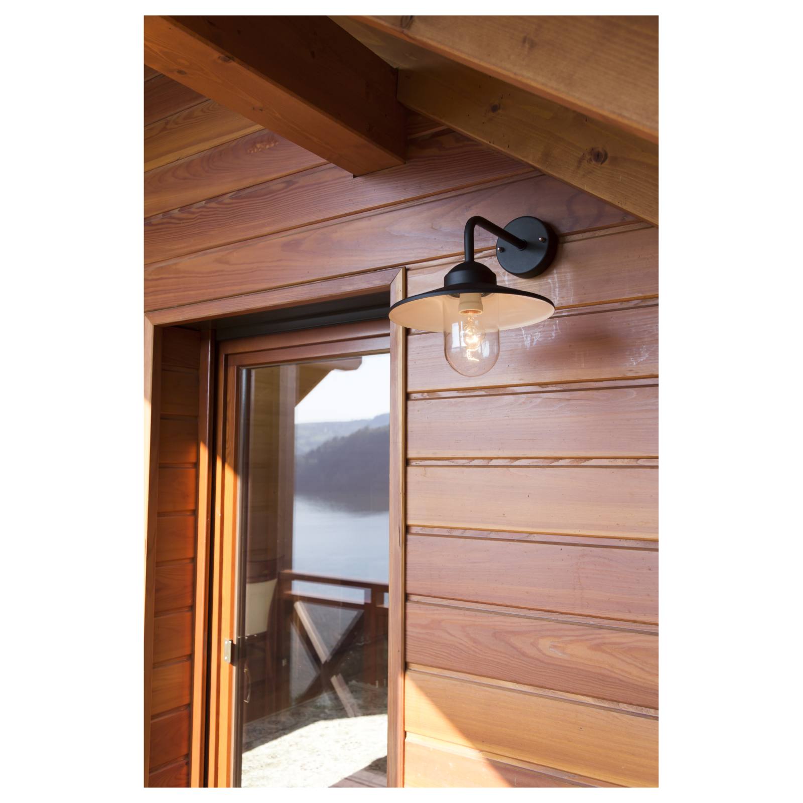 Vansbro Black Wall Light