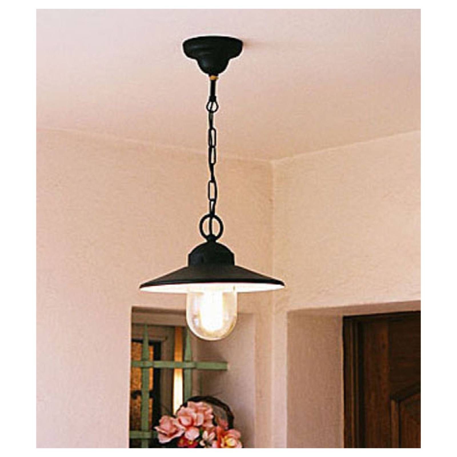 Karlstad Black Chain Pendant
